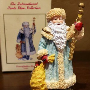 International Santa Claus Collection 1993 Russia Grandfather Frost Figurine NIB